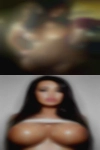 Refined naked woman