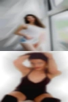 Sexy woman making city girls